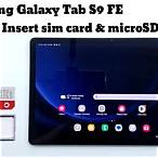 samsung galaxy tab a no sim card slot